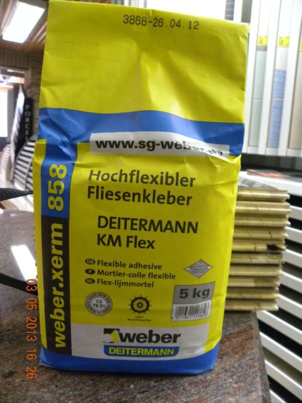 Deitermann KM Flex - Weber Xerm 858 Blue Comfort