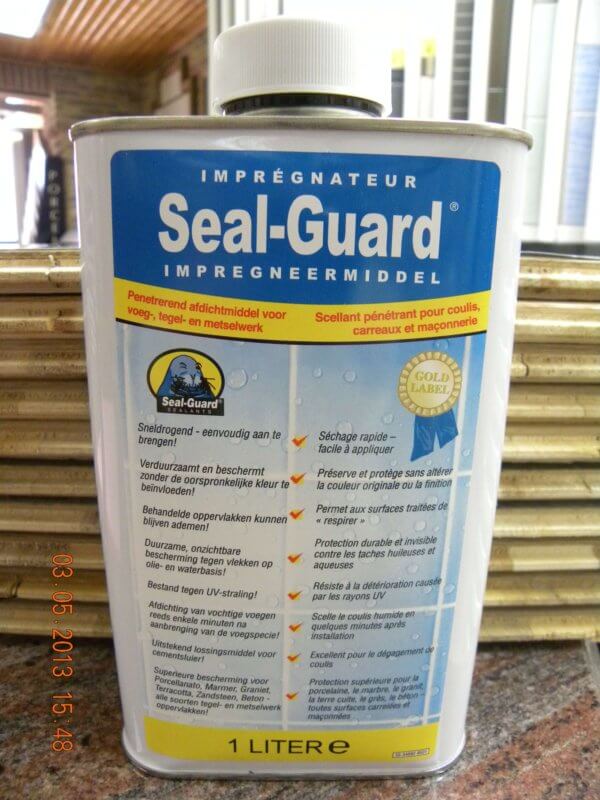 Imprégnateur Seal-Guard® Scellant pénétrant Label Or pour joints, carreaux et maçonnerie