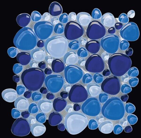 glasmozaiek fancy glass blue
