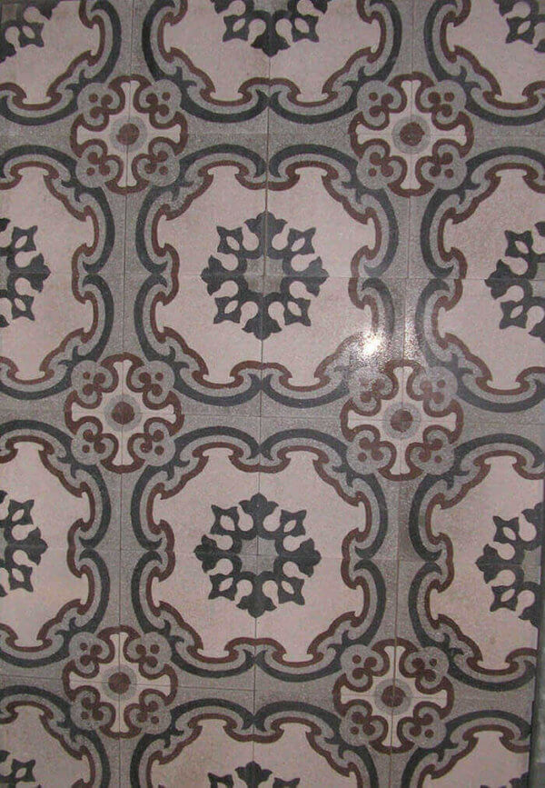 granito motif croisade 20x20 cm