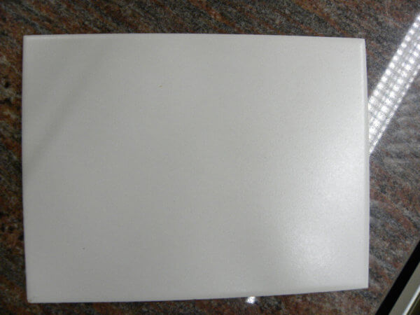 faïences lasselsberger blanc mate 15/20 cm