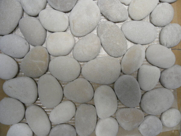 pebbles island stone white