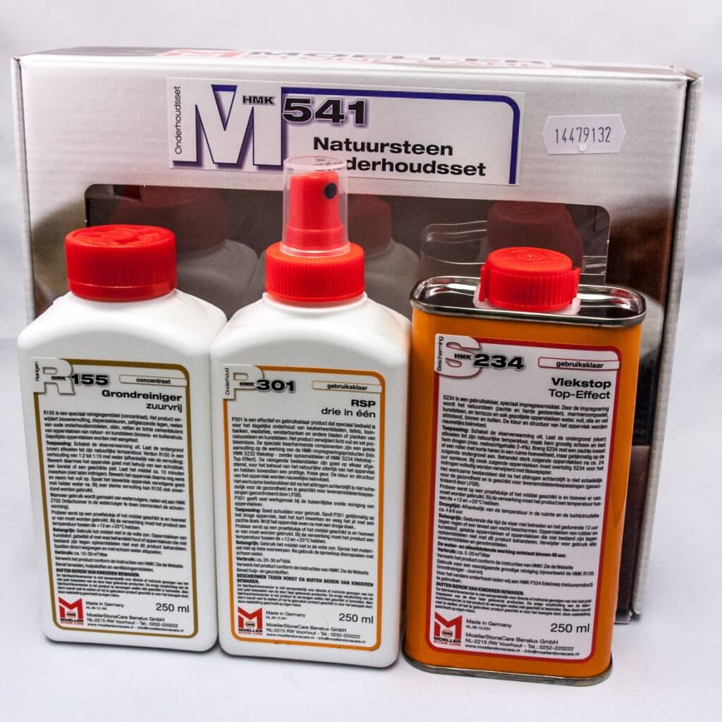 onderhoudsset voor natuursteen HMK Moeller Stone Care M541