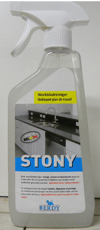 entretien plans de travail berdy stony spray