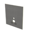 isox hangtoilet plaat