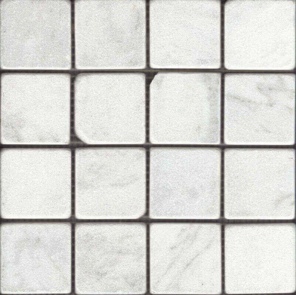 mosaïque pierre naturelle carrara turkish tumbled 5x5 cm