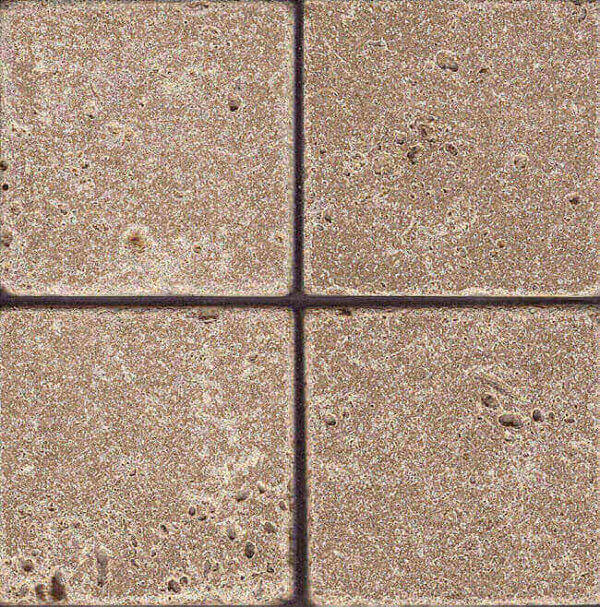 noce travertine tumbled 10x10x1 cm