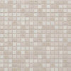 mosaico micro 6 mmx03 bianco avorio champagne