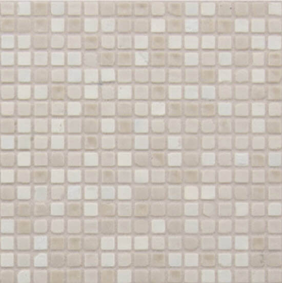 mosaico micro 6 mmx03 bianco avorio champagne