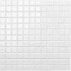 mosaïque aquacolor pure white glossy 23x23x6 mm