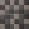 mosaïque aquacolor massive dark grey mix ug 48x48x6 mm