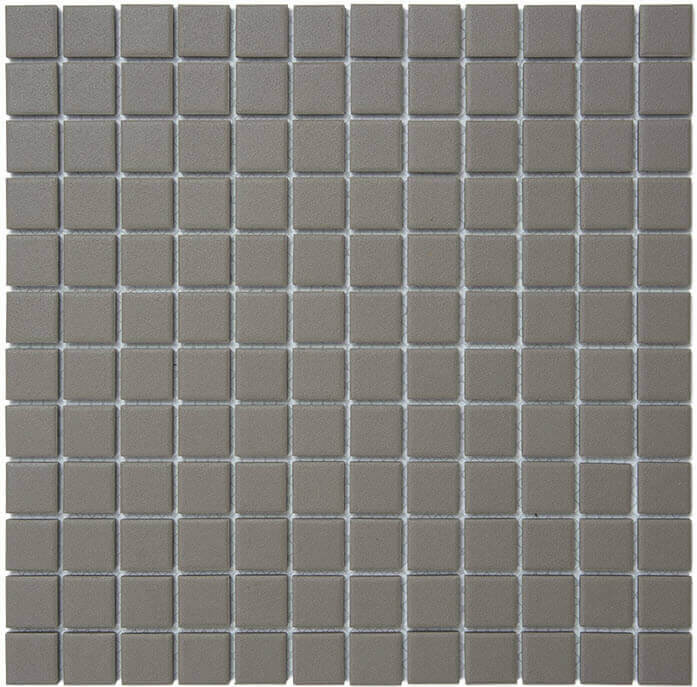 mosaïque aquacolor massive grey ug 23x23x6 mm