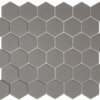 mosaïque aquacolor massive grey ug big hexagone 51x59x6 mm