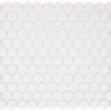 mosaïque aqucolor massive superwhite ugl hexagone 23x26x6 mm