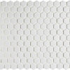 mozaîek aquacolor vintage white hexagon 23x26x6 mm