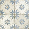 vintage carrelages fs blume blue 45x45 cm