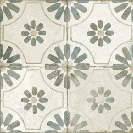 vintage carrelages fs blume sage 45x45 cm