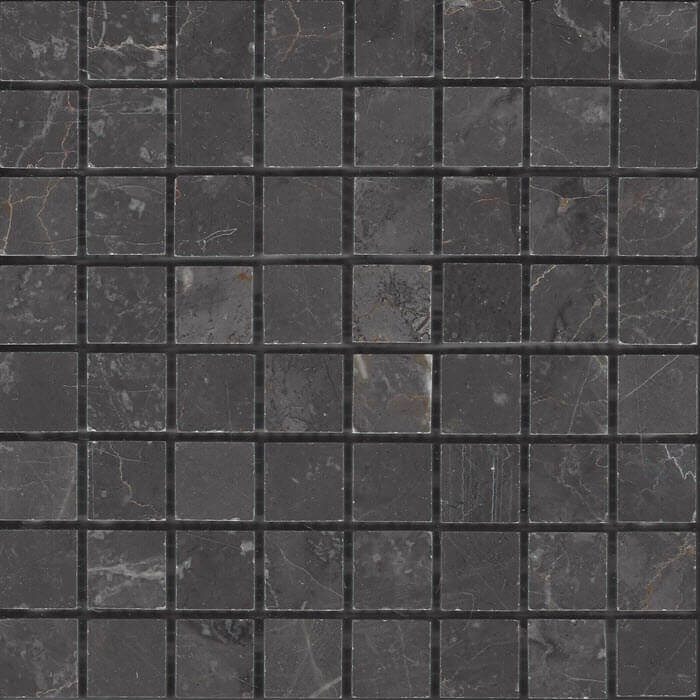 natural stone bluegrey polished 2.3x2.3 cm