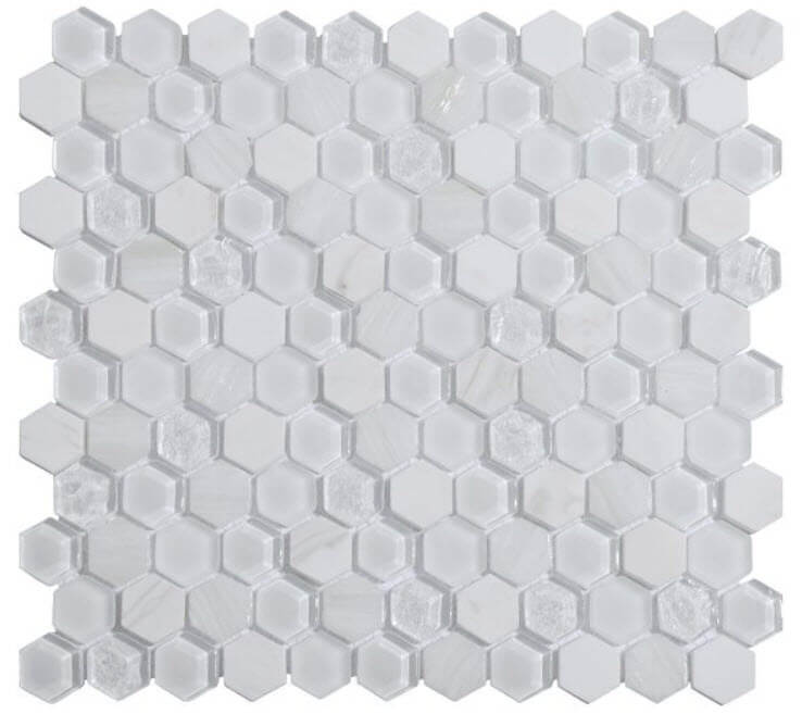 mosaic living white