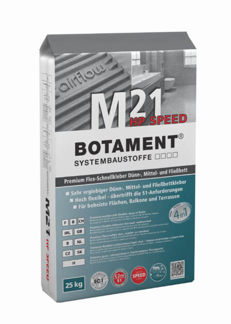 botament m21 hp speed