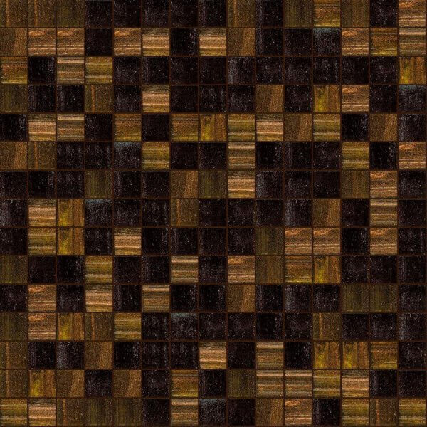 trend mosaic tiles mixes coffee 2x2 cm