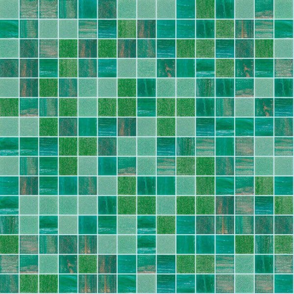 trend mosaic tiles mixes foliage 2x2 cm