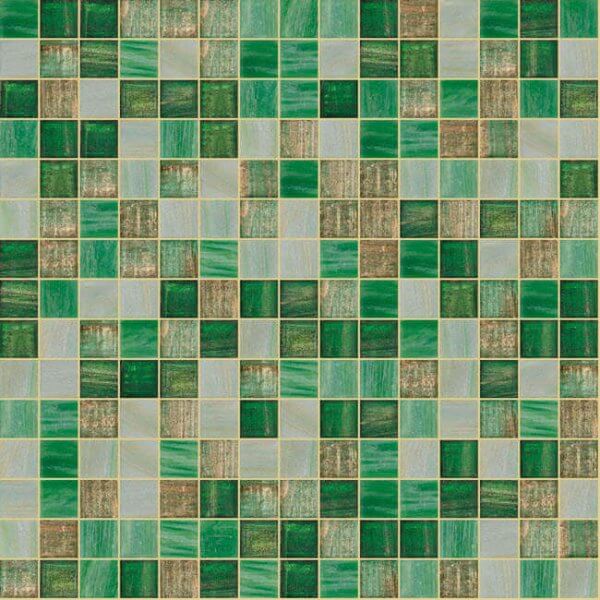 trend mosaic tiles mixes reflection 2x2 cm