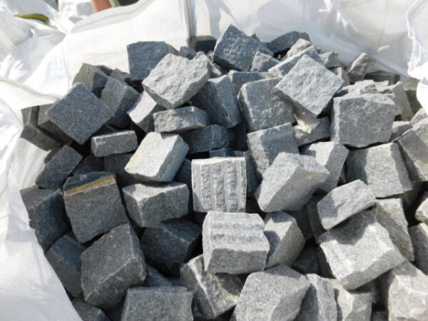 Pavé en Porphyre 10x10x5-6 cm bigbag