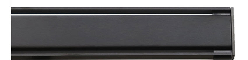 iSOX Doucherooster Gekleurd Plano Black