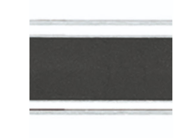 isox doucherooster plano mat zwart